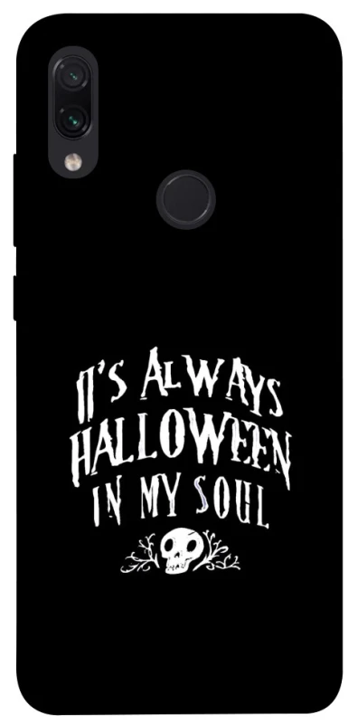 Чохол на Xiaomi Redmi Note 7 / Note 7 Pro / Note 7s Halloween in my soul фото 1 з 1