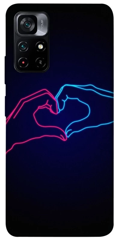 Чохол на Xiaomi Poco M4 Pro 5G Neon love фото 1 з 1