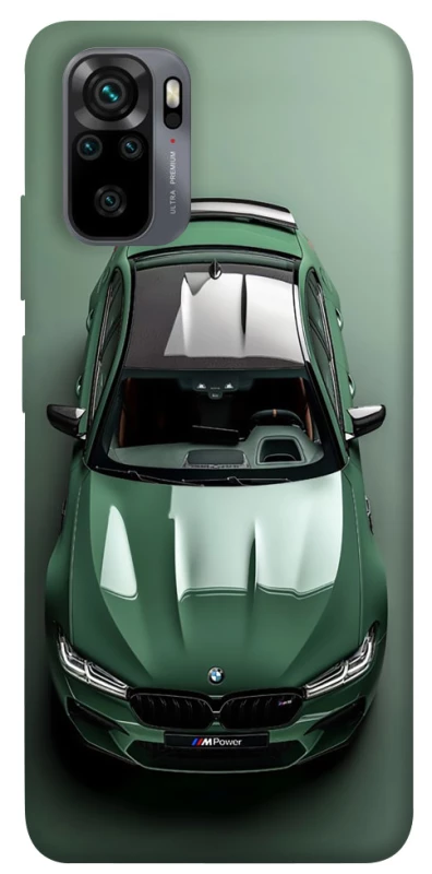 Чехол на Xiaomi Redmi Note 10 / Note 10s BMW green фото 1 из 1
