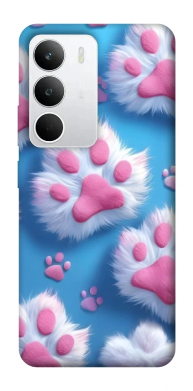 Чохол на Realme C71 Cat paw фото 1 з 1