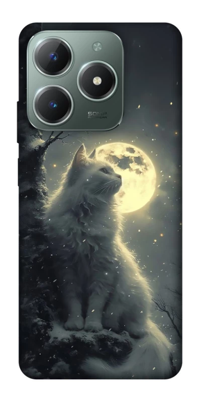 Чохол на Realme C61 Кіт під місяцем фото 1 з 1
