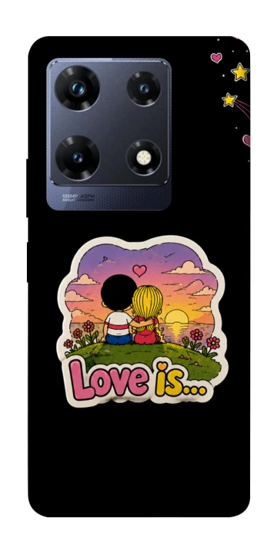 Чехол на Infinix Note 30 Pro Love is ver.5 фото 1 из 1