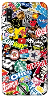 Чехол на Samsung Galaxy A10 (A105F) brands фото 1 из 1