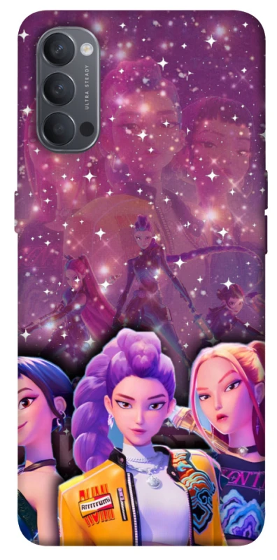 Чохол на Oppo Reno 4 k-pop demon hunters v6 фото 1 з 1