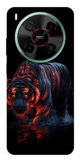 Чехол на ZTE Nubia V70 Max fire tiger фото 1 из 1