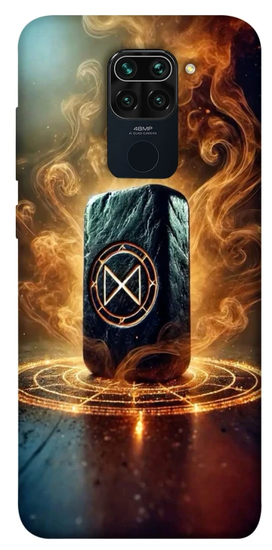 Чехол на Xiaomi Redmi Note 9 / Redmi 10X Руна Дагаз фото 1 из 1