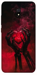 Чехол на Xiaomi Redmi 8a Heart in the hands of a skeleton фото 1 из 1