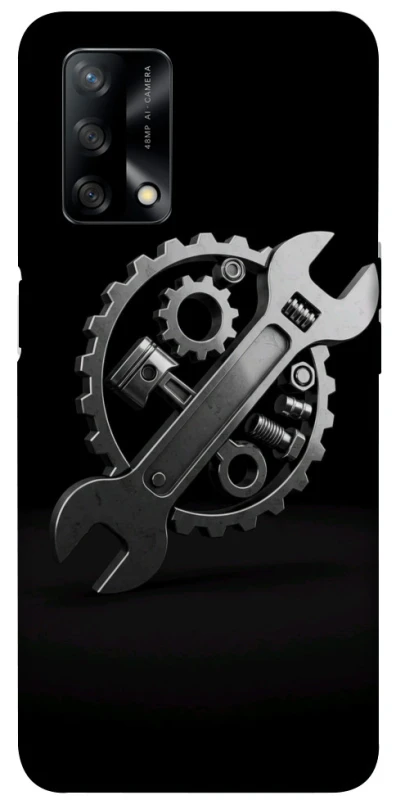 Чехол на Oppo A74 4G Mechanic v2 фото 1 из 1