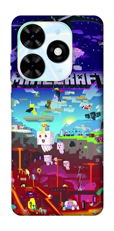 Чехол на TECNO Spark Go 2024 Minecraft world фото 1 из 1