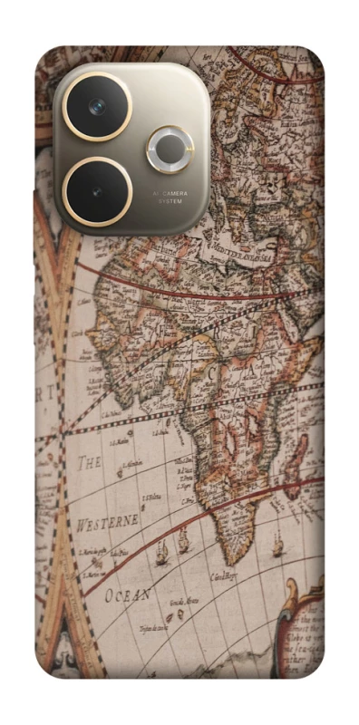 Чехол на Oppo A5 Pro 4G Карта путешествий фото 1 из 1