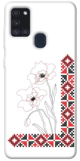 Чехол на Samsung Galaxy A21s Вышиванка на смартфон фото 1 из 1
