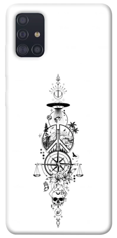 Чехол на Samsung Galaxy A51 Tattoo ver.7 фото 1 из 1