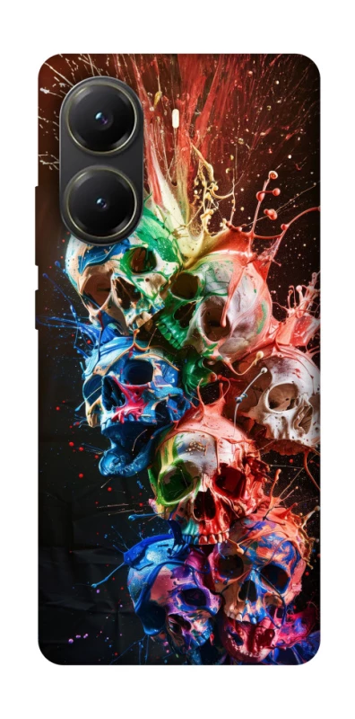 Чохол на Xiaomi Poco X6 Pro Skulls фото 1 з 1