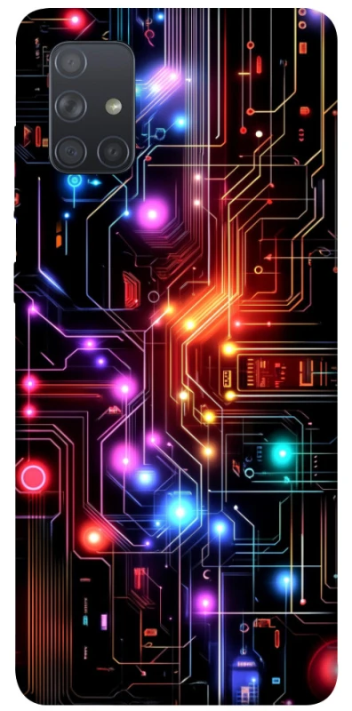 Чехол на Samsung Galaxy A71 CyberPhone v7 фото 1 из 1