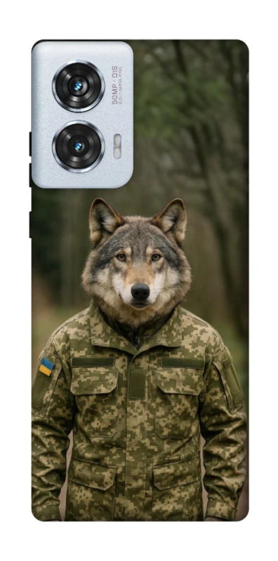 Чохол на Motorola Edge 50 Fusion Вовк захисник фото 1 з 1