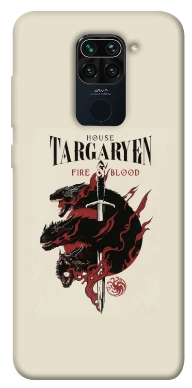 Чохол на Xiaomi Redmi Note 9 / Redmi 10X House of the Dragon ver.4 фото 1 з 1