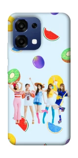 Чохол на Oppo A6 Pro 4G/5G RED VELVET v2 фото 1 з 2