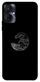 Чохол на TECNO Spark 9 Pro Black tsunami фото 1 Чохол на TECNO Spark 9 Pro Black tsunami фото 1 з 1