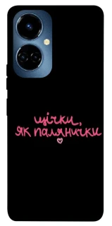 Чехол на TECNO Camon 19 Pro Щічки, як палянички фото 1 из 1