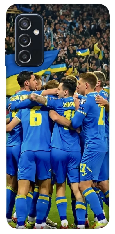 Чехол на Samsung Galaxy M52 Сборная Украины v3 фото 1 из 1