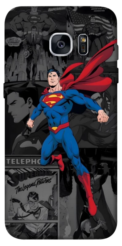 Чохол на Samsung G935F Galaxy S7 Edge superman comics фото 1 з 1