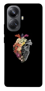 Чохол на Realme 10 Pro+ Heart with flowers фото 1 з 1