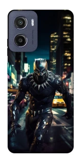 Чехол на Motorola Moto E15 Black Panther фото 1 из 1