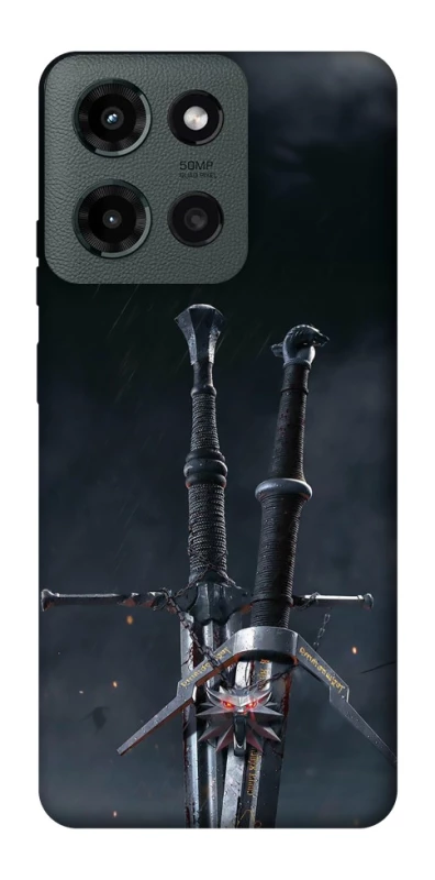 Чохол на Motorola Moto G Power (2025) Мечі Ведьмака фото 1 з 1