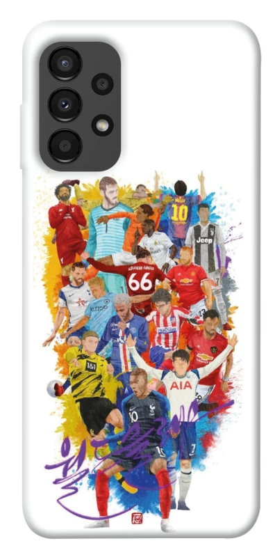 Чехол на Samsung Galaxy A13 4G Football Abstract v2 фото 1 из 1