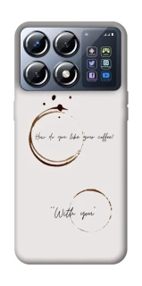 Чохол на Xiaomi POCO X8 Pro Coffee with you фото 1 з 1