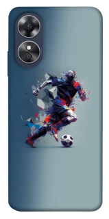 Чехол на Oppo A17 Футболист фото 1 из 1