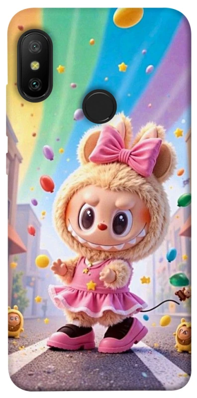 Чохол на Xiaomi Mi A2 Lite / Xiaomi Redmi 6 Pro Labubu rainbow фото 1 з 1