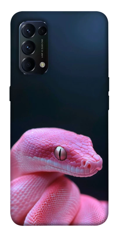Чохол на Oppo Reno 5 4G Рожева змія фото 1 з 1