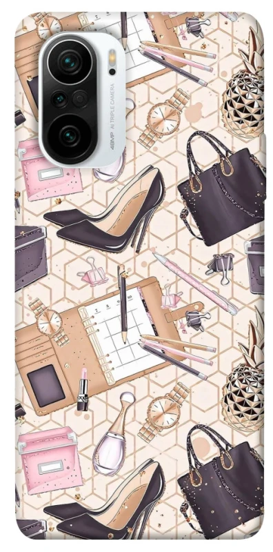 Чехол на Xiaomi Redmi K40 / K40 Pro / K40 Pro+ / Poco F3 Fashion collage ver.9 фото 1 из 1