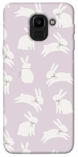 Чехол на Samsung J600F Galaxy J6 (2018) Bunny Kisses фото 1 из 1