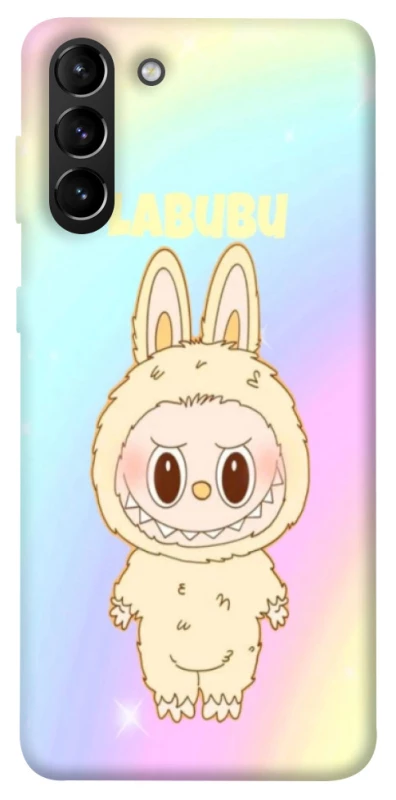 Чохол на Samsung Galaxy S21+ Fluffy Rainbow Labubu фото 1 з 1