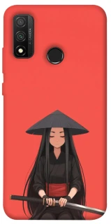 Чехол на Huawei P Smart (2020) Red samurai фото 1 из 1