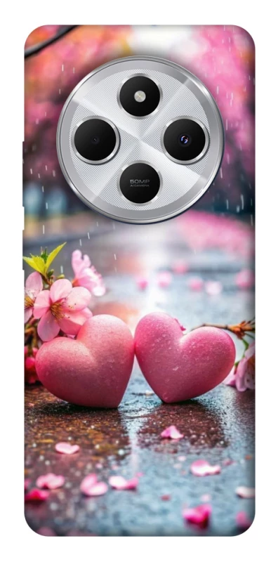 Чехол на Xiaomi Redmi 14C / Poco C75 Pink heart фото 1 из 1