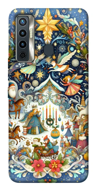 Чохол на TECNO Camon 17 Christmas spirit ver.11 фото 1 з 1
