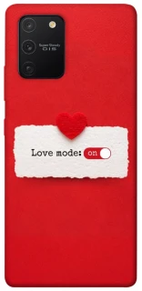 Чохол на Samsung Galaxy S10 Lite Love Mode ON фото 1 з 1