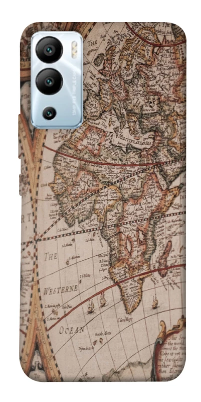 Чехол на Infinix Hot 12i Карта путешествий фото 1 из 1