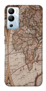 Чехол на Infinix Hot 12i Карта путешествий фото 1 из 1