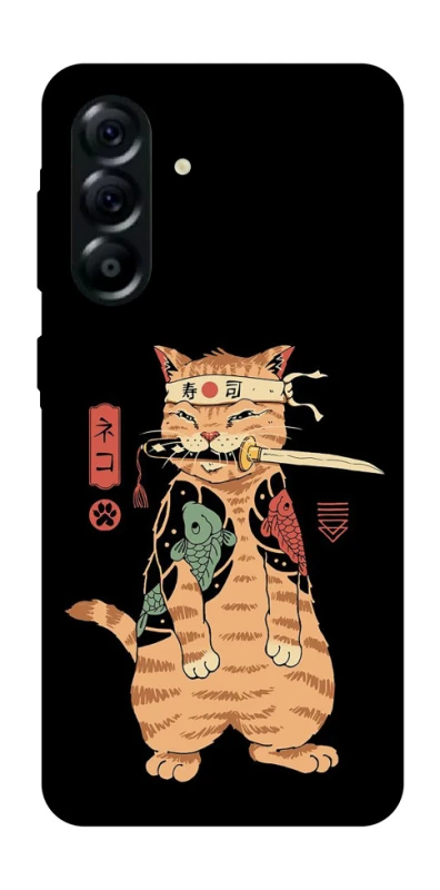 Чехол на Samsung Galaxy A57 5G Кот-самурай фото 1 из 1
