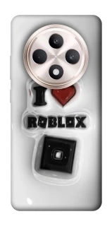 Чехол на Oppo Reno 12 F 4G/5G I love Roblox фото 1 из 1