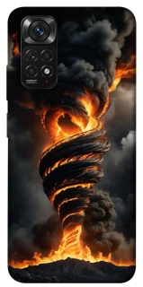 Чехол на Xiaomi Redmi Note 11 (Global) / Note 11S Огненный торнадо фото 1 из 1