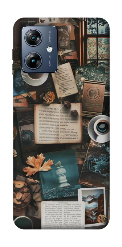 Чехол на Motorola Moto G54 Power Autumn collage фото 1 Чехол на Motorola Moto G54 Power Autumn collage фото 1 из 1