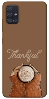 Чохол на Samsung Galaxy A51 Thankful coffee фото 1 з 1
