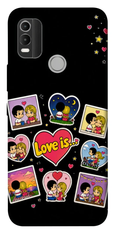 Чехол на Nokia C21 Plus Love is ver.2 фото 1 из 1