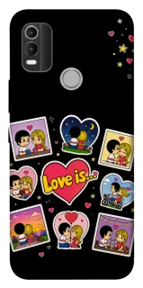 Чехол на Nokia C21 Plus Love is ver.2 фото 1 из 1
