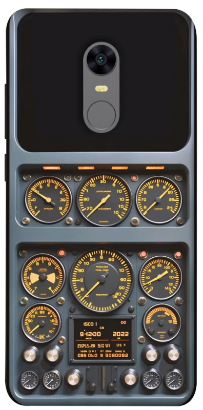 Чехол на Xiaomi Redmi 5 Plus / Redmi Note 5 (Single Camera) Airplane instrument panel фото 1 из 1